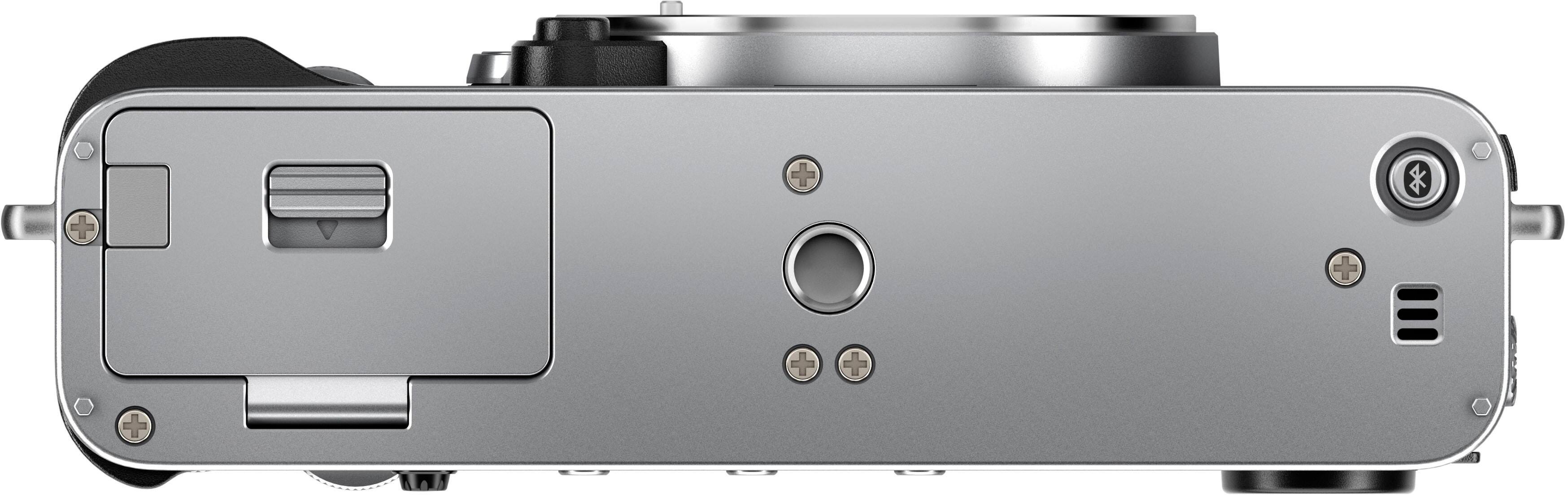 Alt View 5. Fujifilm - X-E5 Mirrorless Camera Body - Silver.
