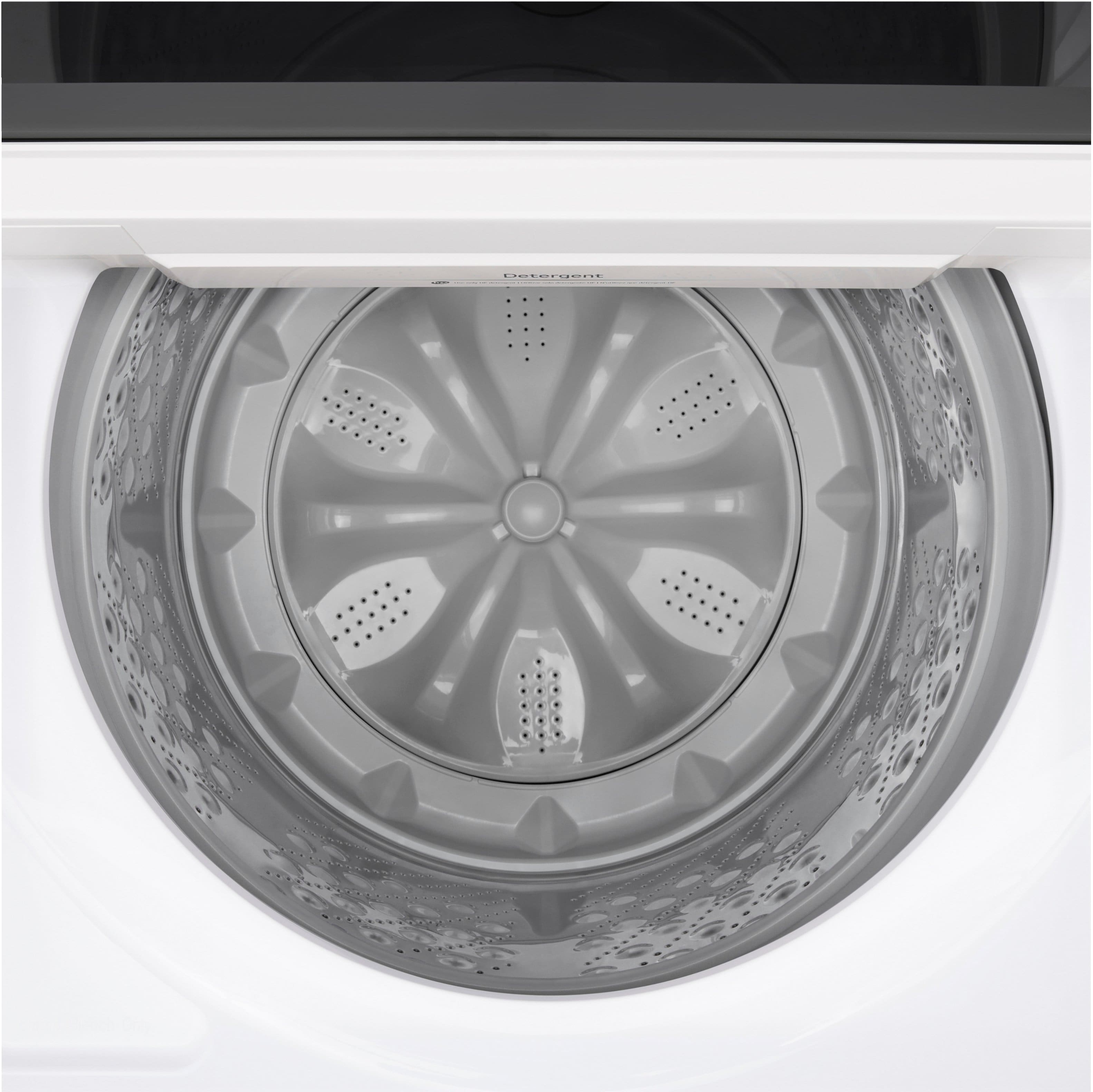 Alt View 26. LG - 5.0 Cu. Ft. High-Efficiency Smart Top Load Washer with Easy Unload - Alpine White.