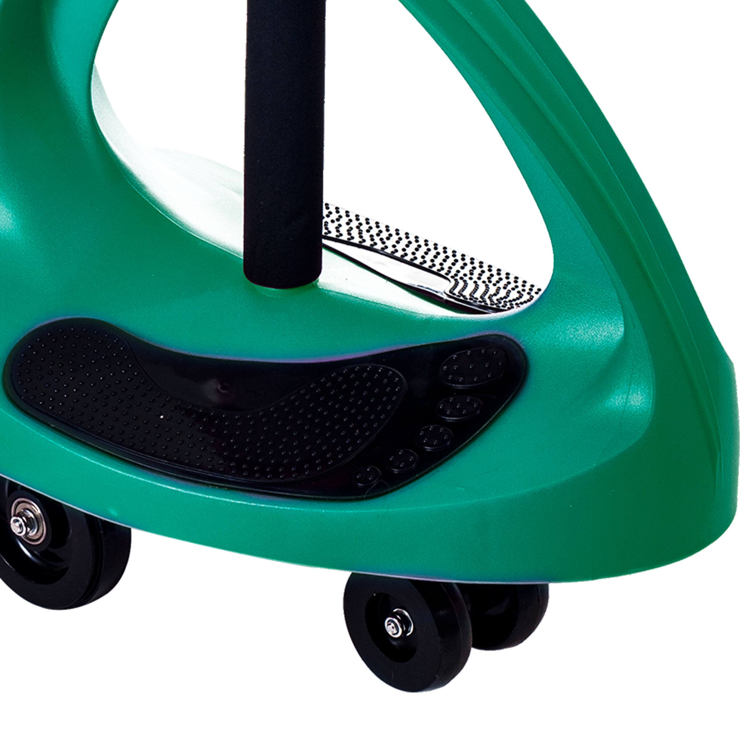 Angle. Lil Rider - Wiggle Car for Ages 3 and Up - Twist, Wiggle, and Go (Green).