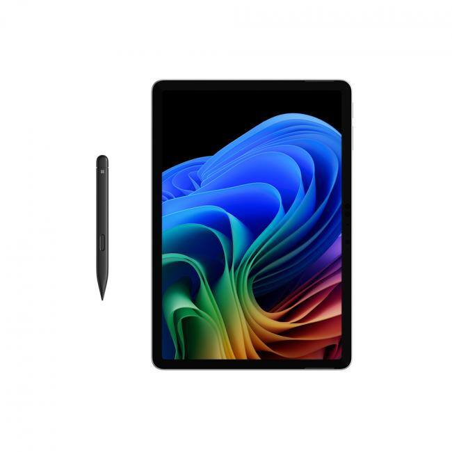 Alt View 3. Microsoft - Microsoft Surface Pro Copilot+ PC Touchscreen 12" LCD Snapdragon X Plus 16GB RAM 512GB UFS (11th Edition) Platinum + - Platinum.