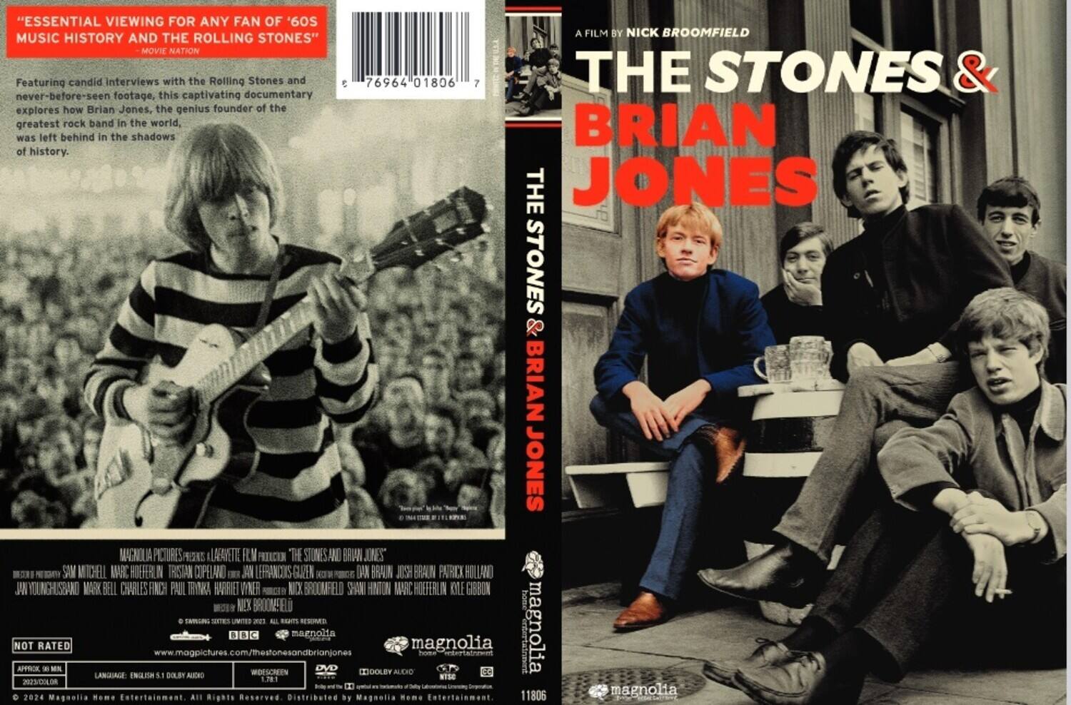Alt View 1. The Stones - The Stones and Brian Jones   - DVD.