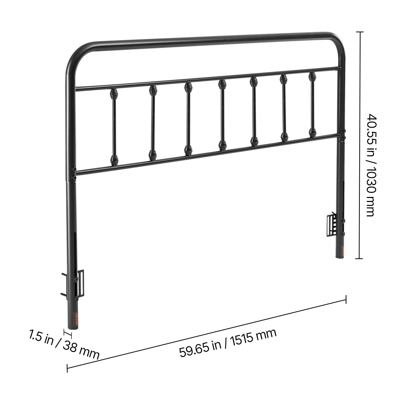 40.55 in / 1030 mm  
1.5 in / 38 mm  
59.65 in / 1515 mm