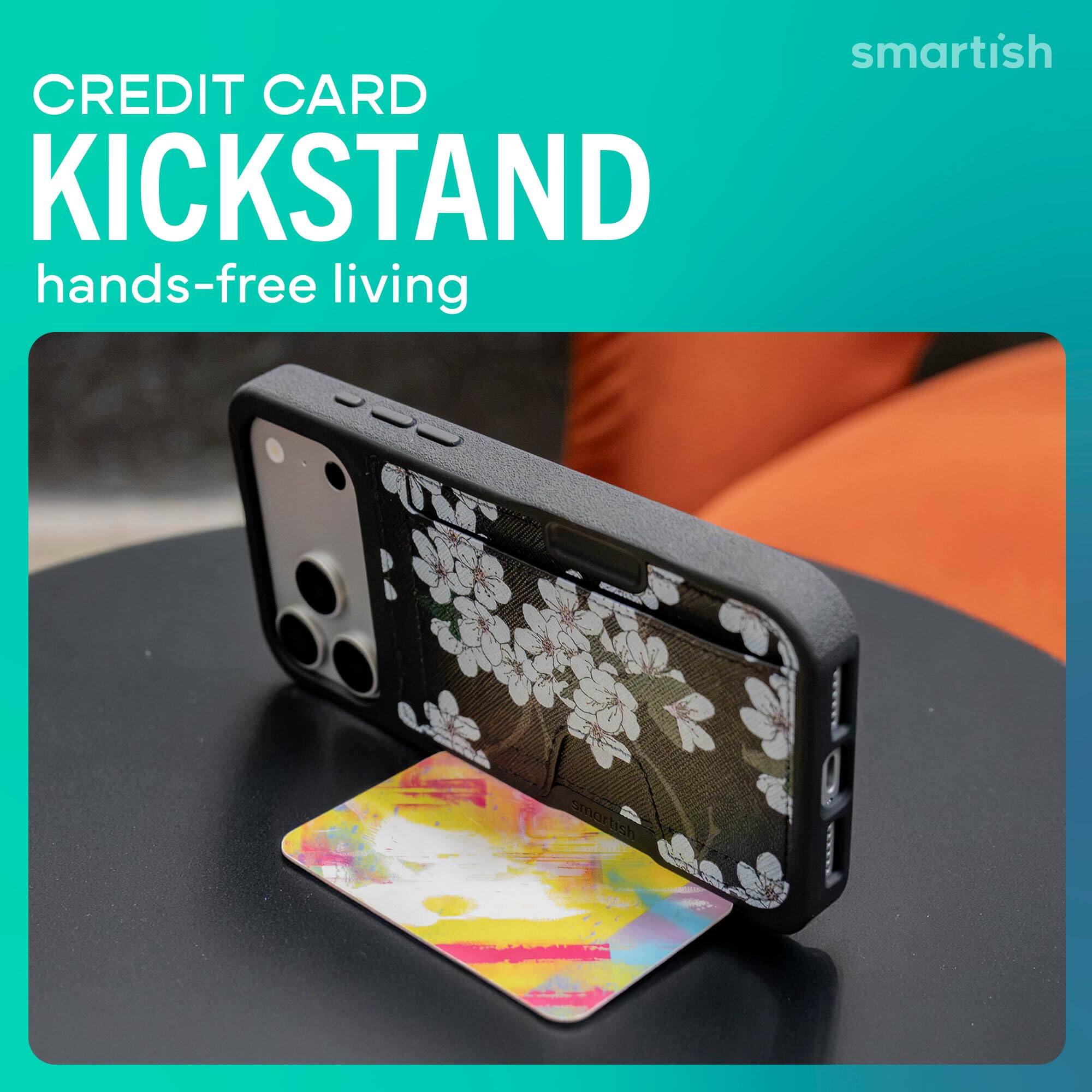 smartish  
CREDIT CARD KICKSTAND  
hands-free living