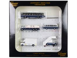 Airport Service Vehicles Set of 5 pieces "Gemini 200" Series Diecast Models by GeminiJets
