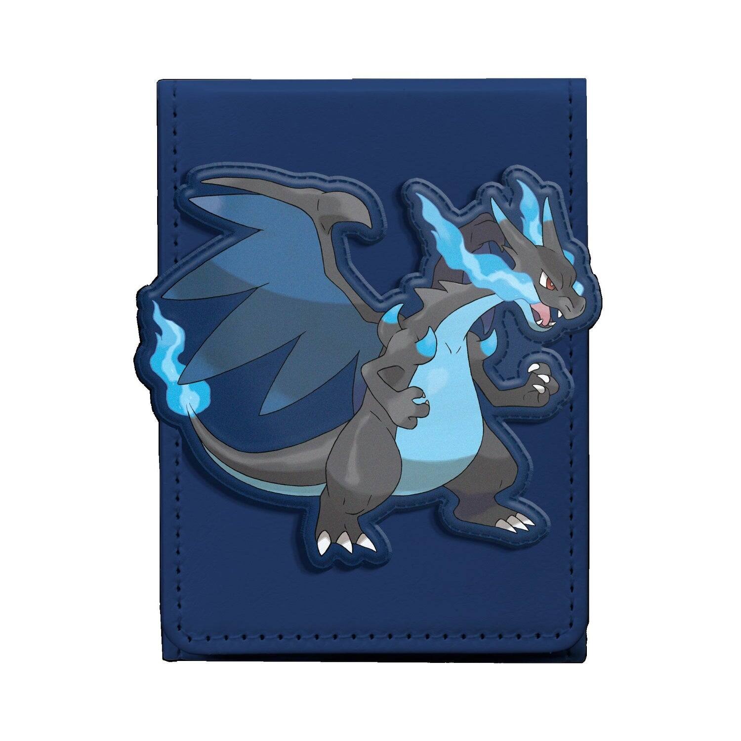 Front. Ultra PRO - Ultra Pro: Alcove Deck Box - Pokemon Mega Charizard X.