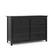 Front. Storkcraft - Kenton 6-Drawer Double Dresser - Black.