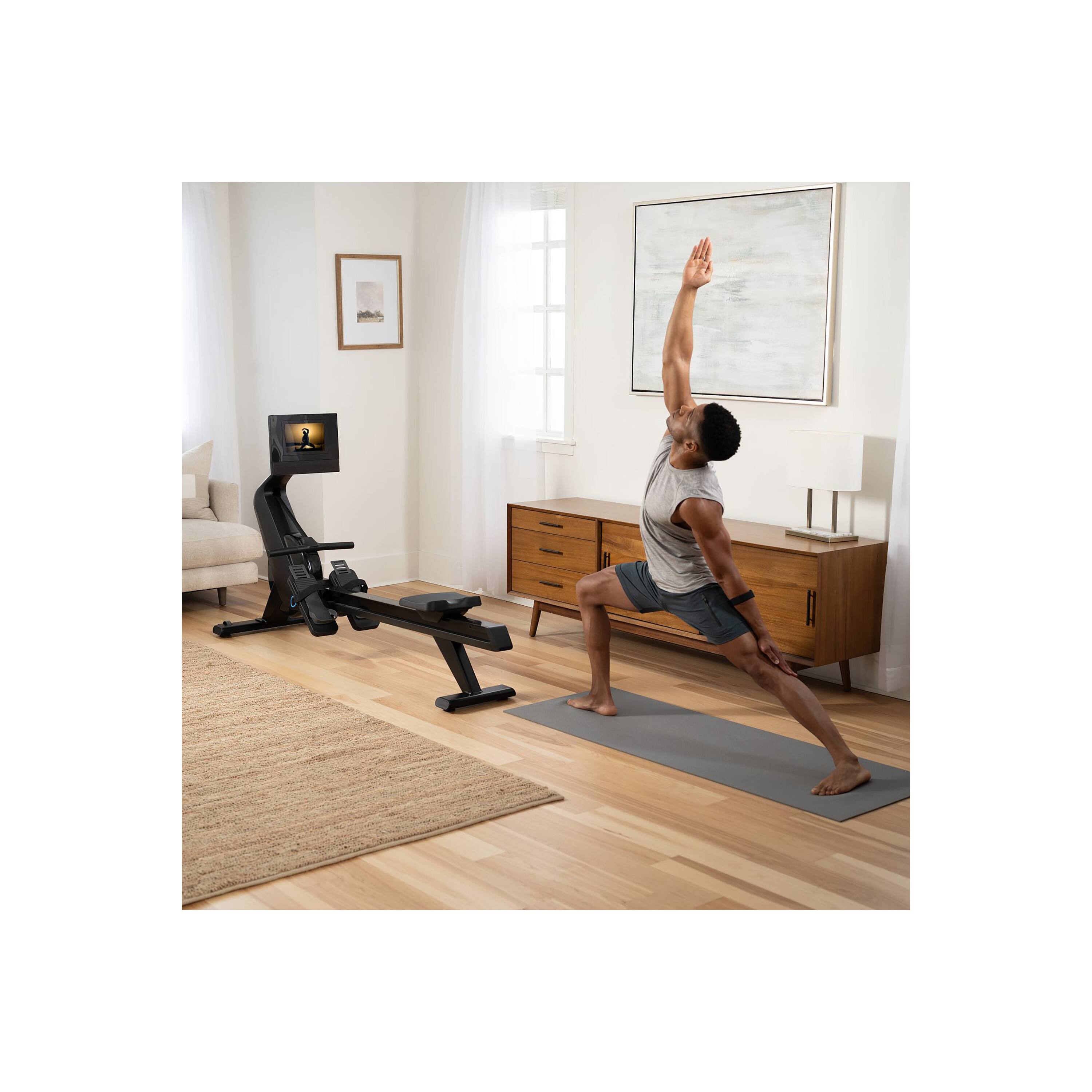 Alt View 6. NordicTrack - NordicTrack RW700 Rower for Interactive, Full-Body Workouts - Black.