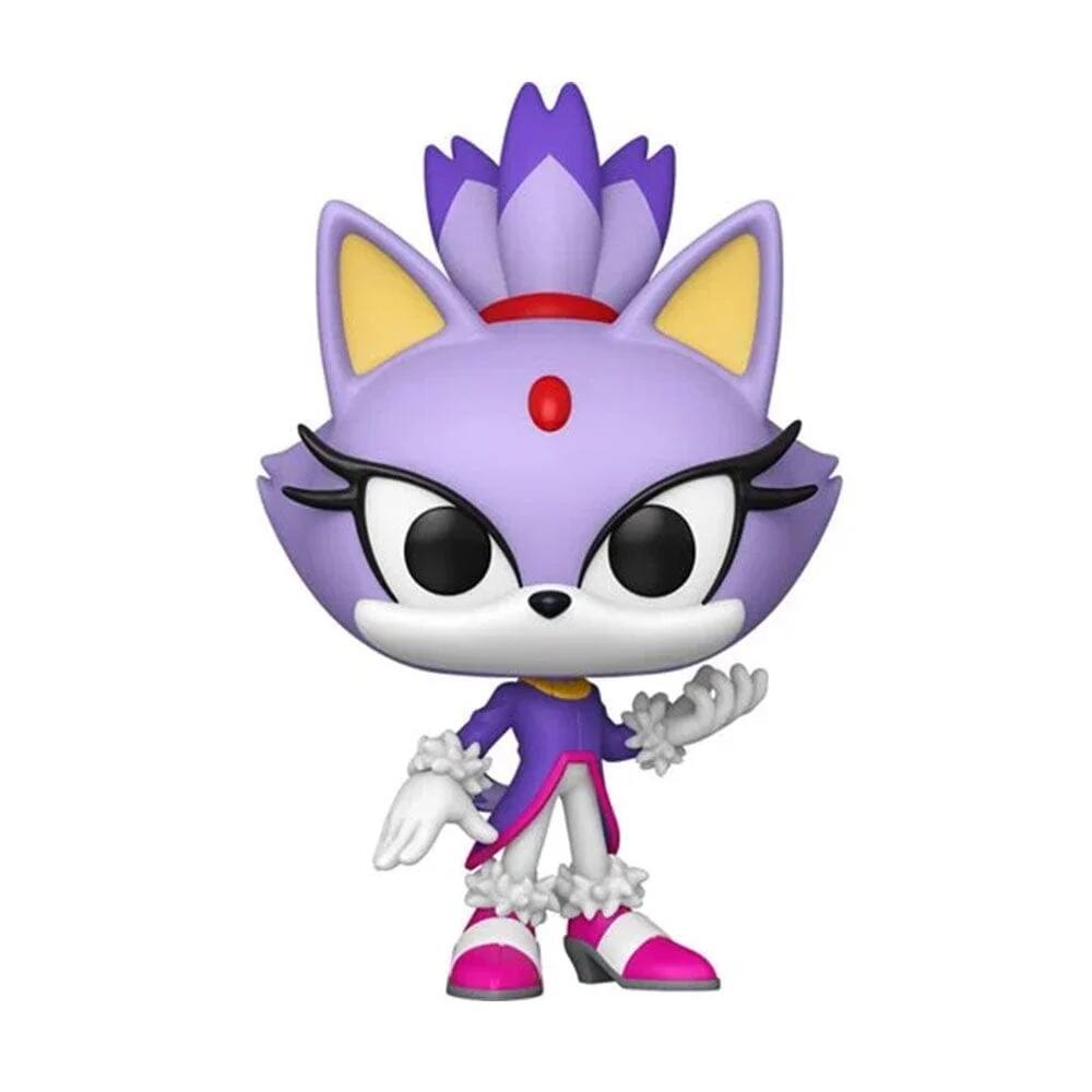 Angle. Funko - Funko POP! Games: Sonic the Hedgehog - Blaze   - Collectibles - Multicolor.