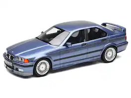 1992 BMW Alpina B6 2.8 Alpina Blue Metallic Limited Edition to 2500 pieces Worldwide 1/18 Model Car by Otto Mobile