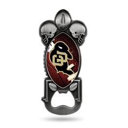 Rico Industries - Colorado University Buffaloes Magnetic Beer Bottle Opener - twist-off/pry-off, soda pop bottle opener - Multi