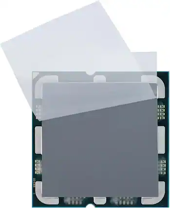 Front. Gelid Solutions - Gelid Solutions HeatPhase Ultra for AMD, 40x40x0.2mm, 8.5W/mk Thermal Pad for CPU.
