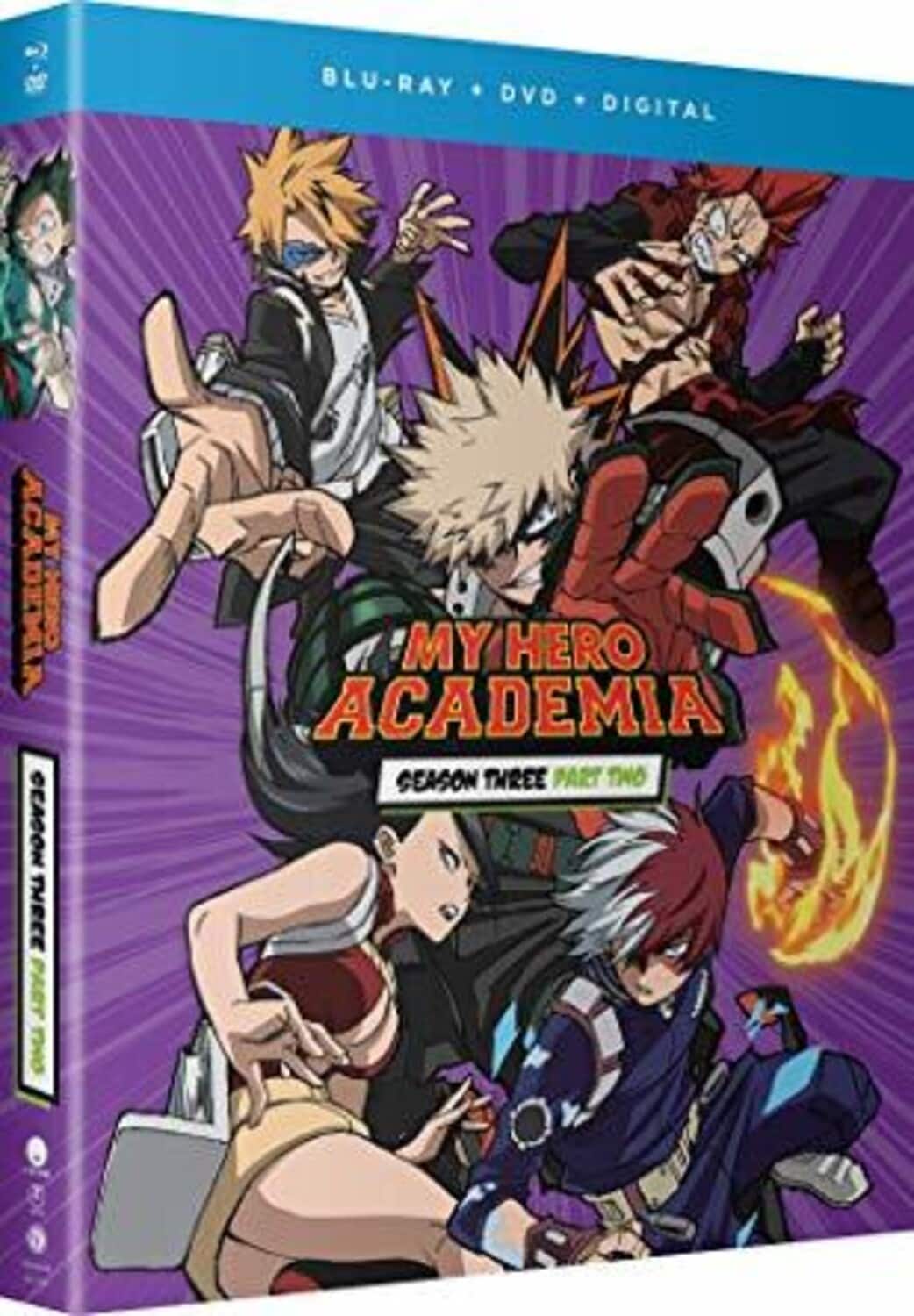 Front. My Hero Academia: Season Three Part Two (MHA)   - BLU-RAY.