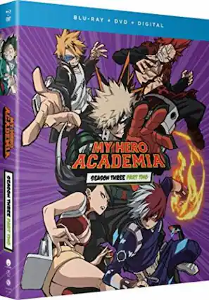Front. My Hero Academia: Season Three Part Two (MHA) - BLU-RAY.