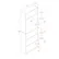 Alt View 12. CorLiving - Teo Collection 5-Tier Floor-Standing Bookcase - Black Ravenwood.