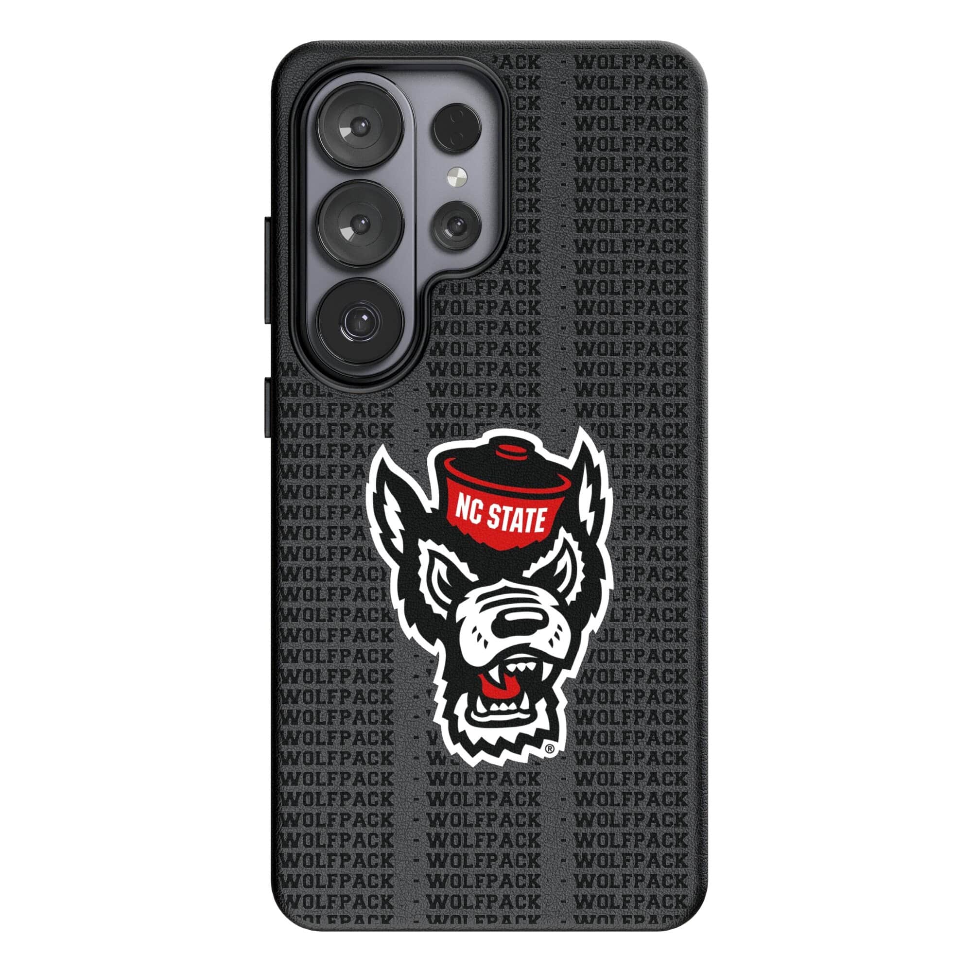 Keyscaper - NCAA - NC State Wolfpack Text Backdrop Galaxy Magnetic Bump Case - S24 Plus - Black price history on PriceWatchPro