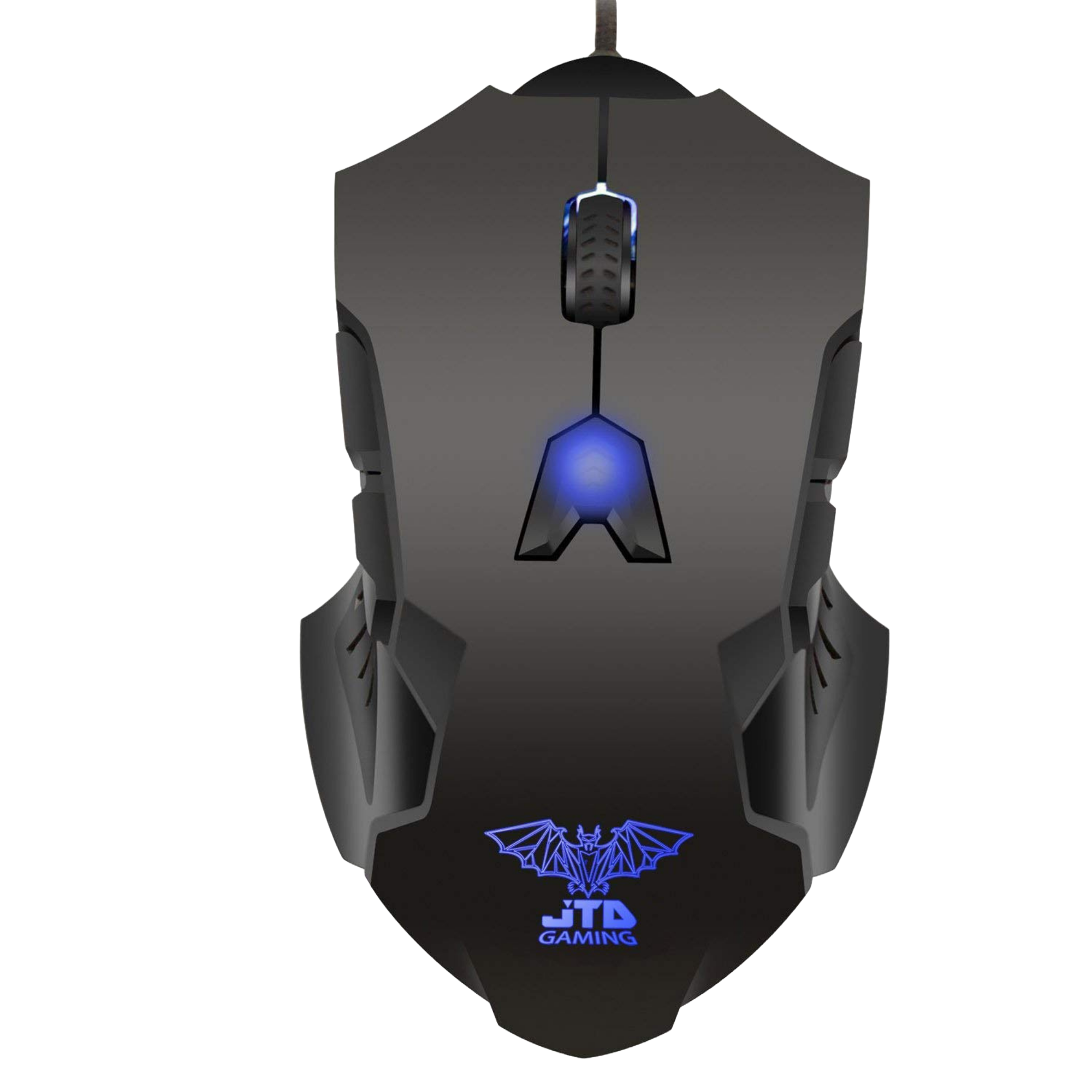 J-Tech Digital - Gaming Mouse – 8200 DPI, Ergonomic Design, Macro Functionality, and LED Lighting - Wired - Black
