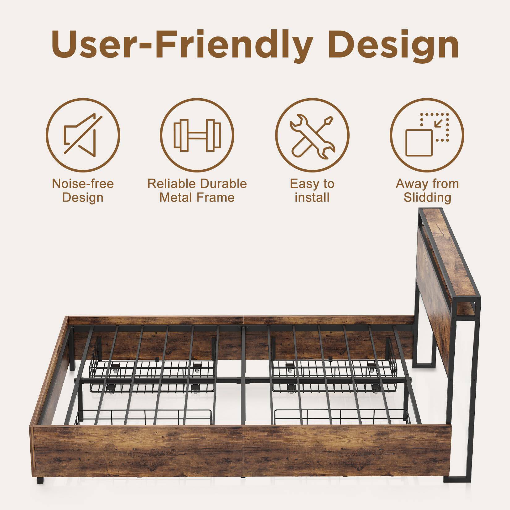 User-Friendly Design

- Noise-free Design
- Reliable Durable Metal Frame
- Easy to install
- Away from Sliding
