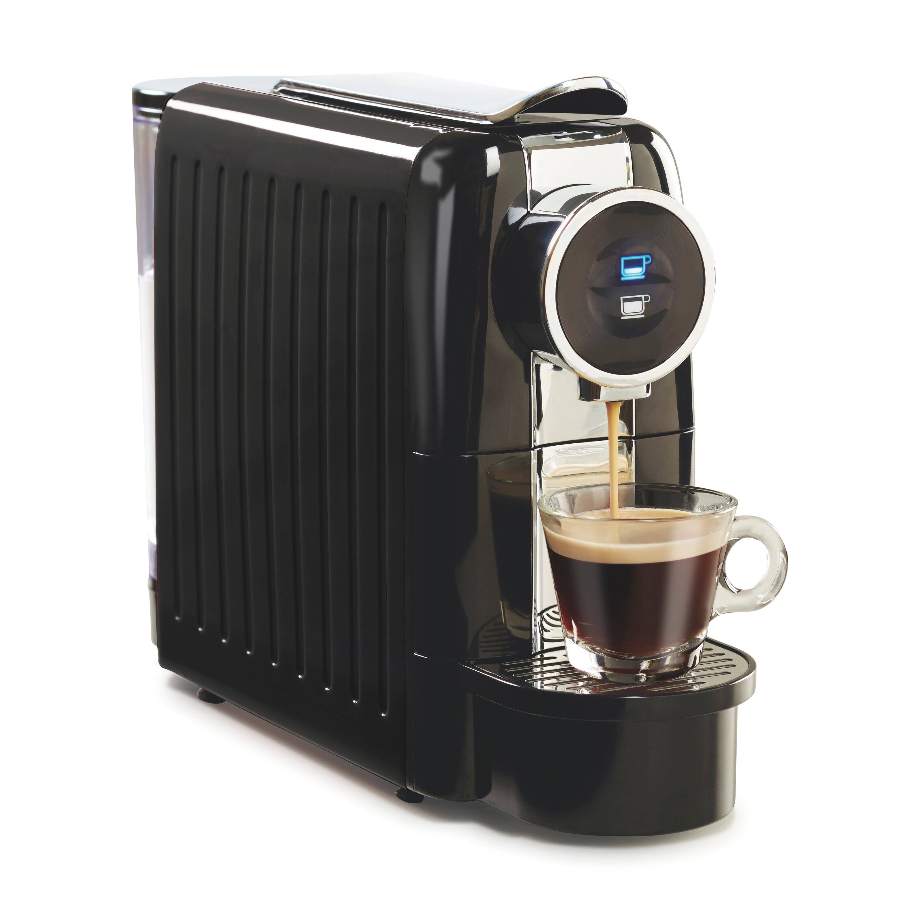 Front. Hamilton Beach - Espresso Maker for Capsules - Black.