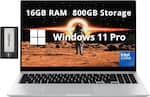 16GB RAM 800GB Storage Windows 11 Pro Intel Core 7 Samsung