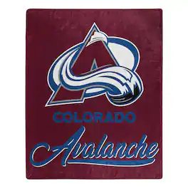 Northwest - Colorado Avalanche 50" x 60" Signature Raschel Plush Throw Blanket - Multicolor