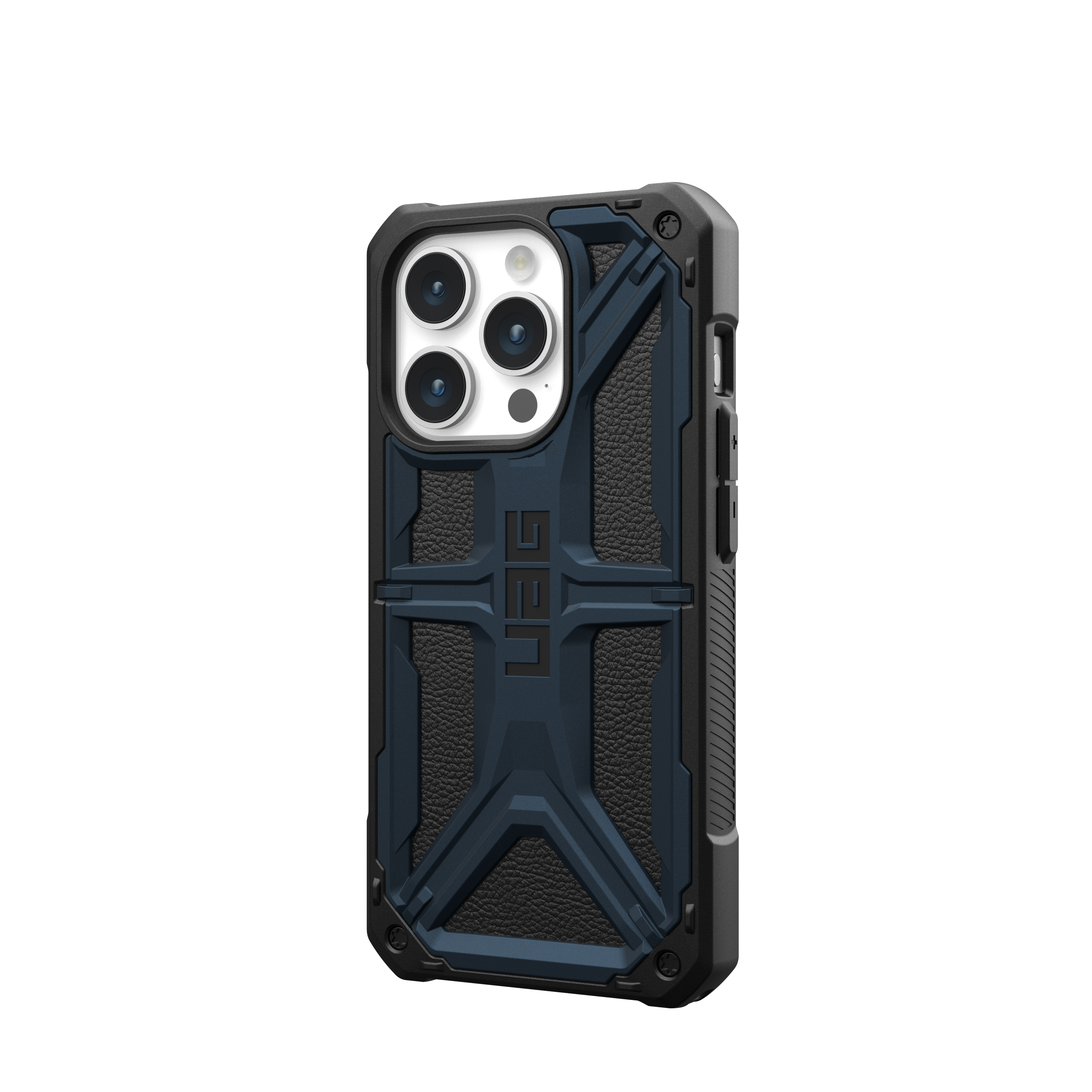 Angle. UAG - Monarch Series Case with Magsafe for Apple iPhone 15 Pro - Mallard.