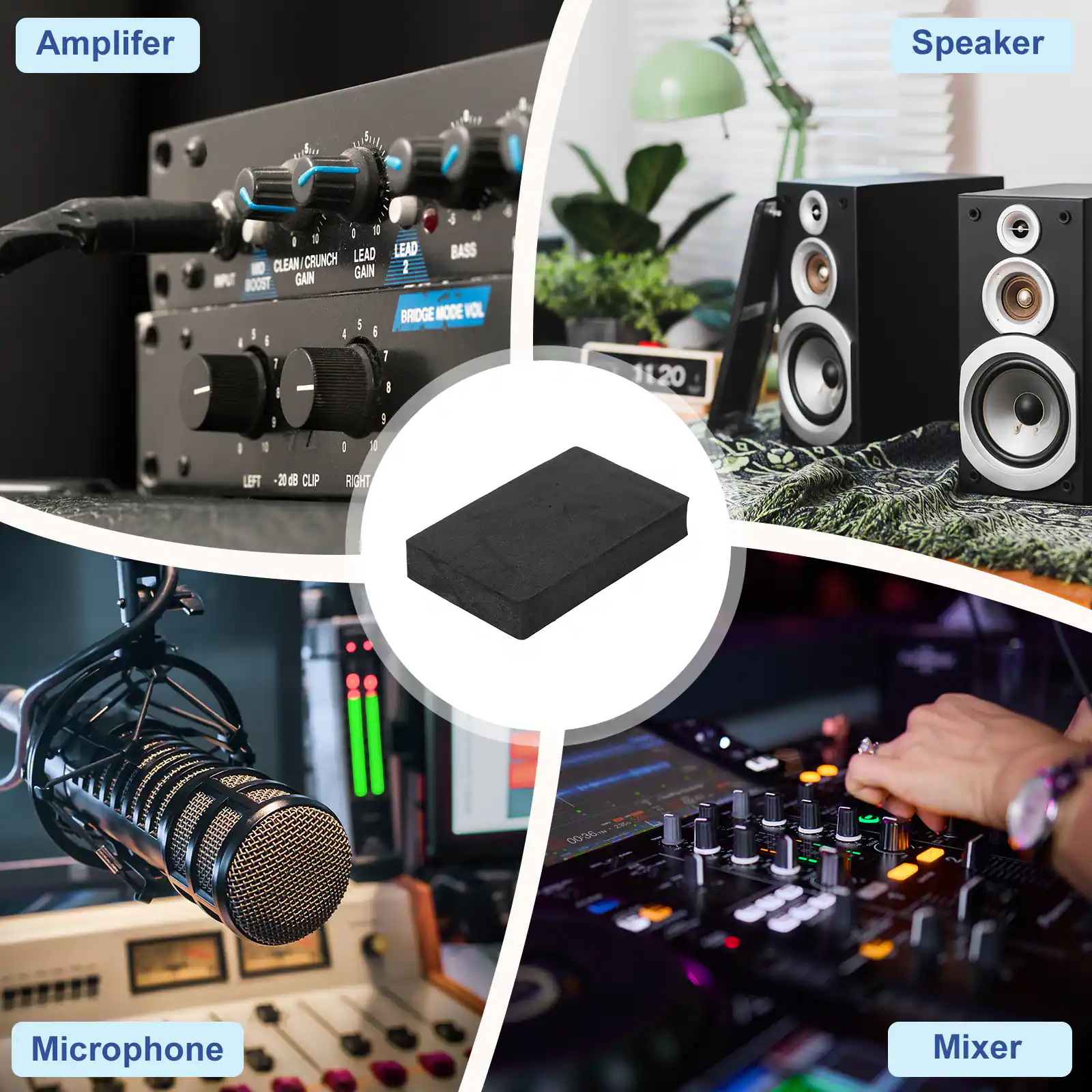 Amplifier  
Speaker  
Microphone  
Mixer