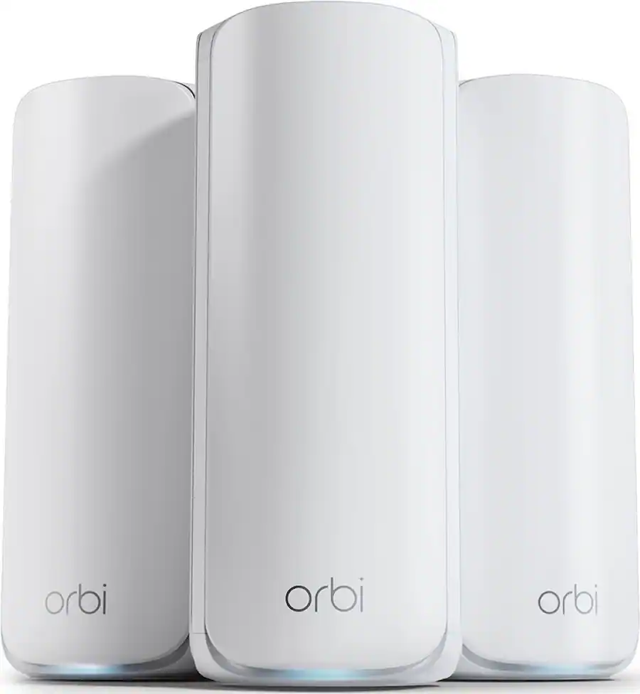 NETGEAR Orbi 870 Series BE21000 Tri Band Mesh Wi Fi 7 System (3 pack ...