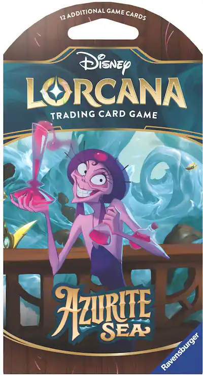 Disney Lorcana: Azurite Sea Sleeved Booster Styles May Vary 11098430 - Best Buy Disney Lorcana: Azurite Sea Sleeved Booster Styles May Vary 11098430 - Best Buy