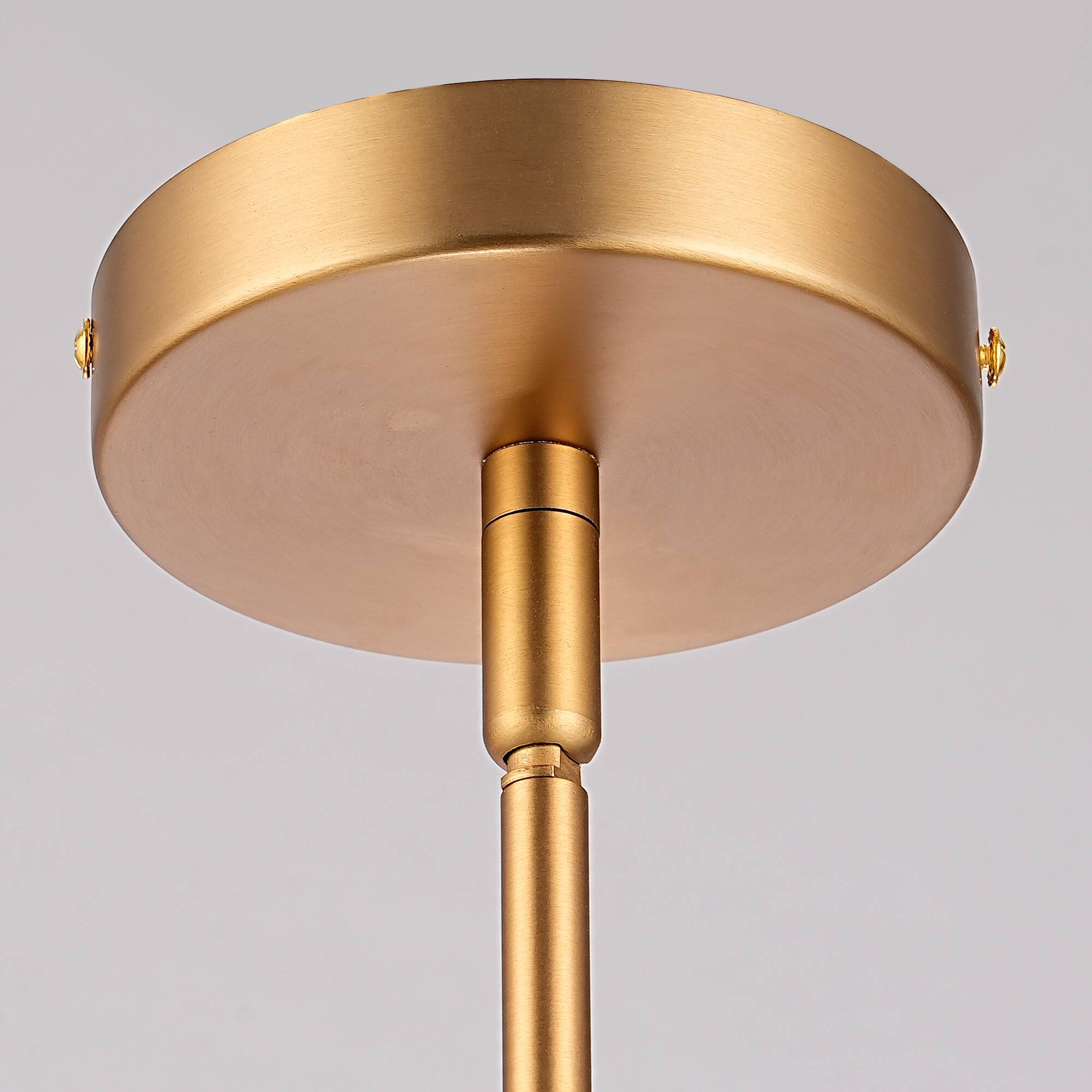 Alt View 9. Parrot Uncle - 12 Inch Modern Clear Glass 3 Light Pendent Light Adjustable Hanging Light for Kitchen Island and Dining Room - Vintage Brass.