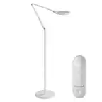 Front. Honeywell - Sunturalux™ LED Floor Lamp with Remote – Eye-Caring & Dimmable, 5 Color Temperatures for Custom Comfort - White.