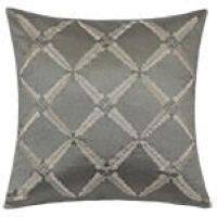 LuXeo - Rhine Geometric Throw Pillow - Gray