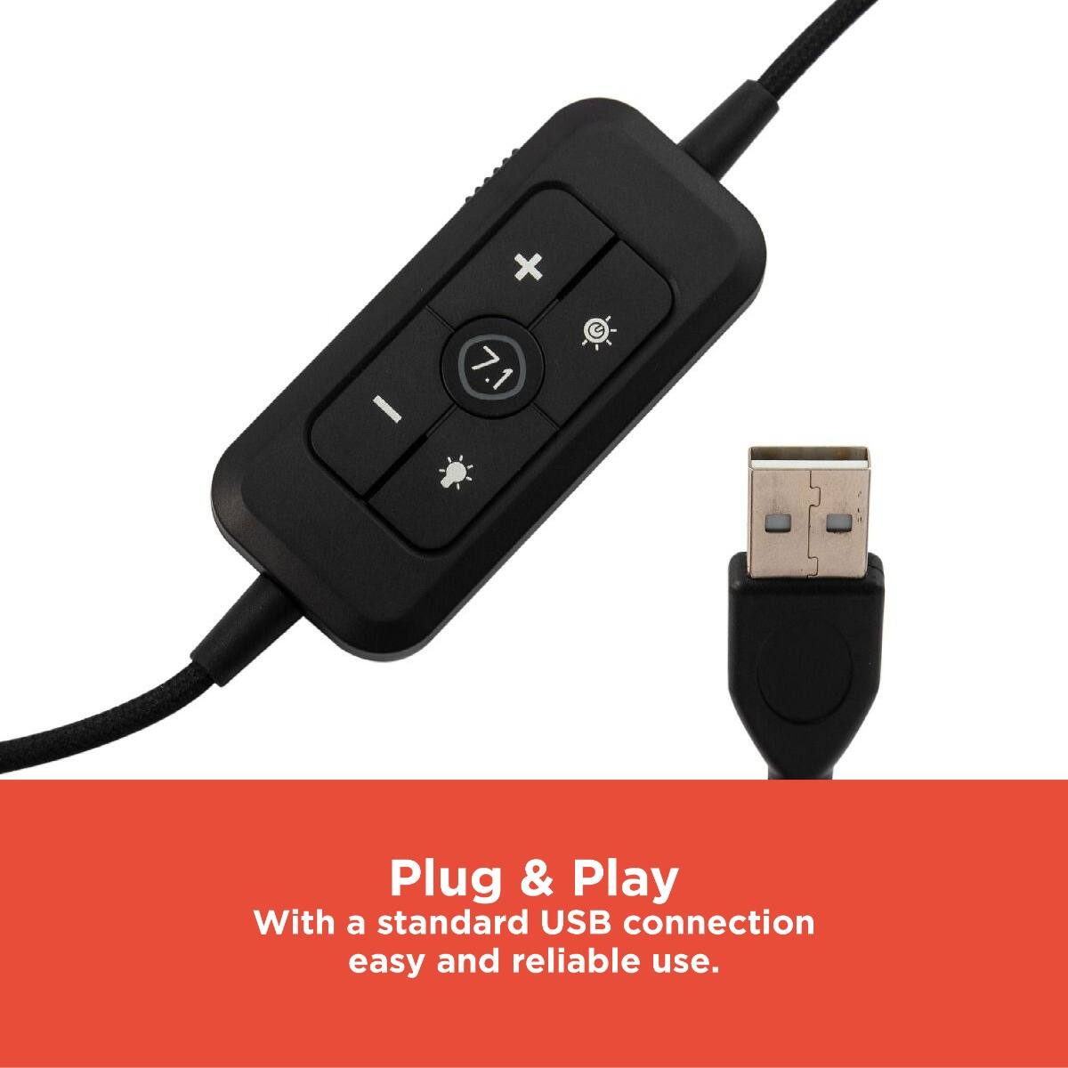 Plug & Play  
With a standard USB connection for easy and reliable use.