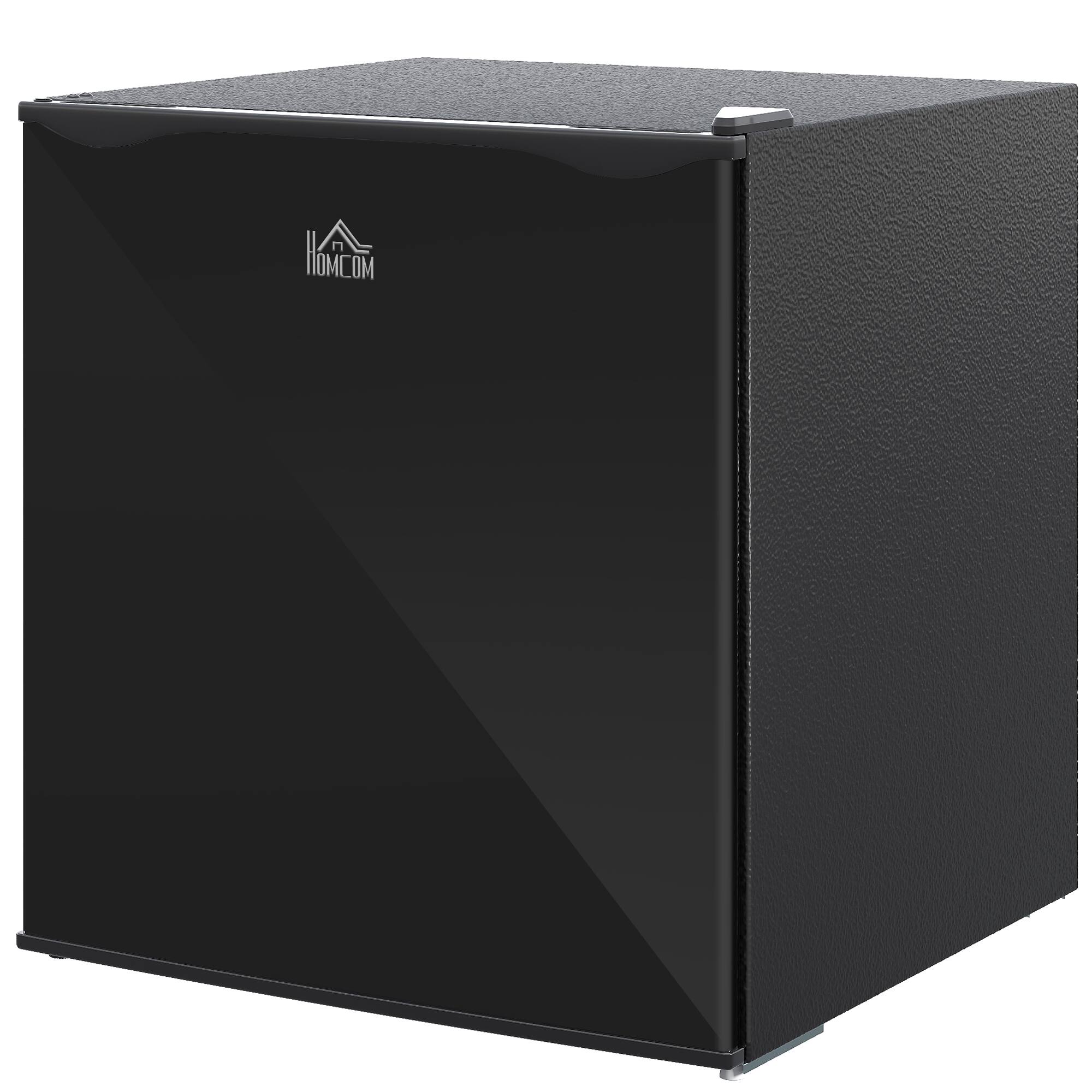 Front. Homcom - Cu.Ft Countertop Mini Freezer - Black.
