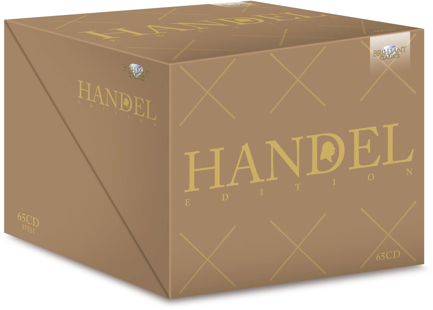 BRILLIANT CLASSICS  
HANDEL EDITION  
65CD  
97511