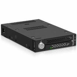 Icy Dock - ToughArmor MB833MK-B V2 Drive Enclosure for 3.5" M.2, PCI Express NVMe 4.0 - SFF-8654 SlimSAS Host Interface