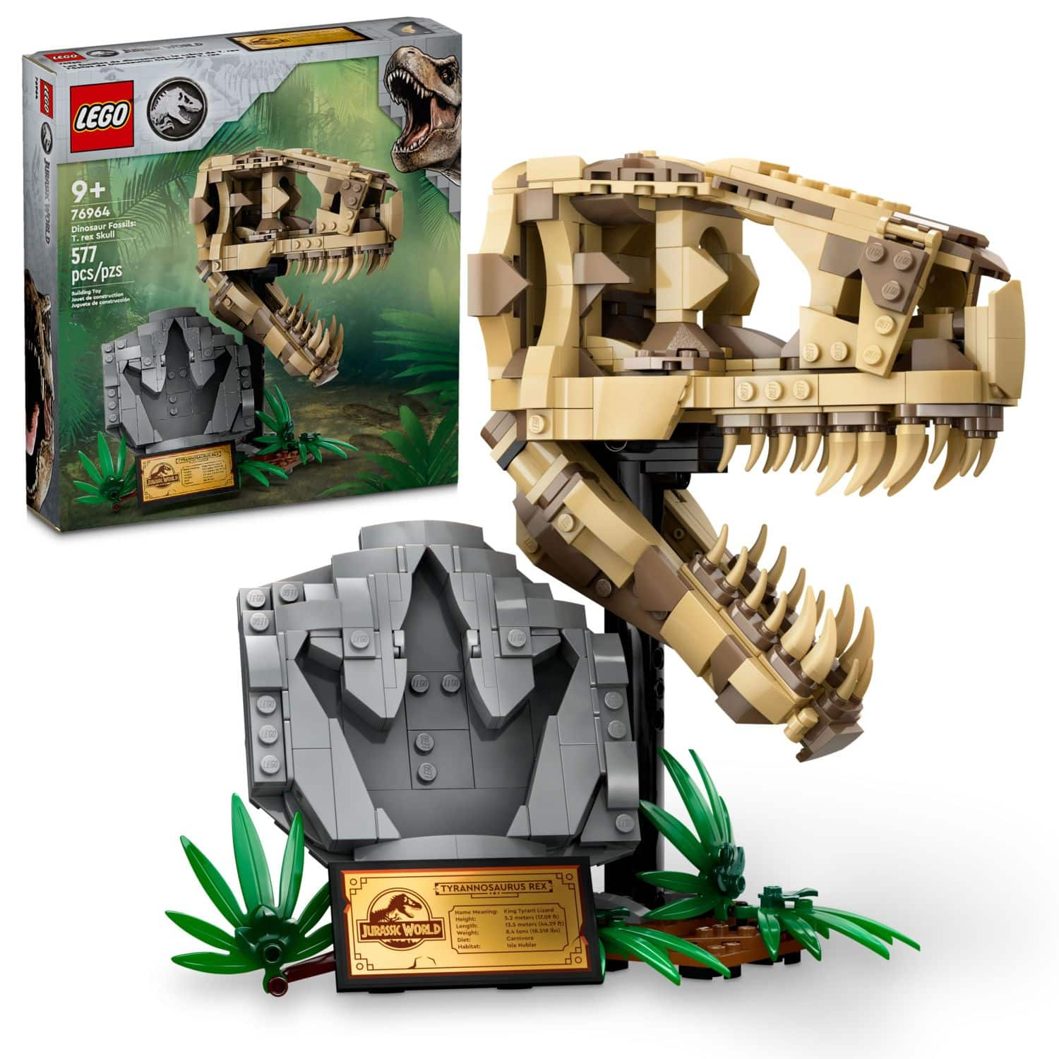 Lego fashion jurassic park dinosaurs