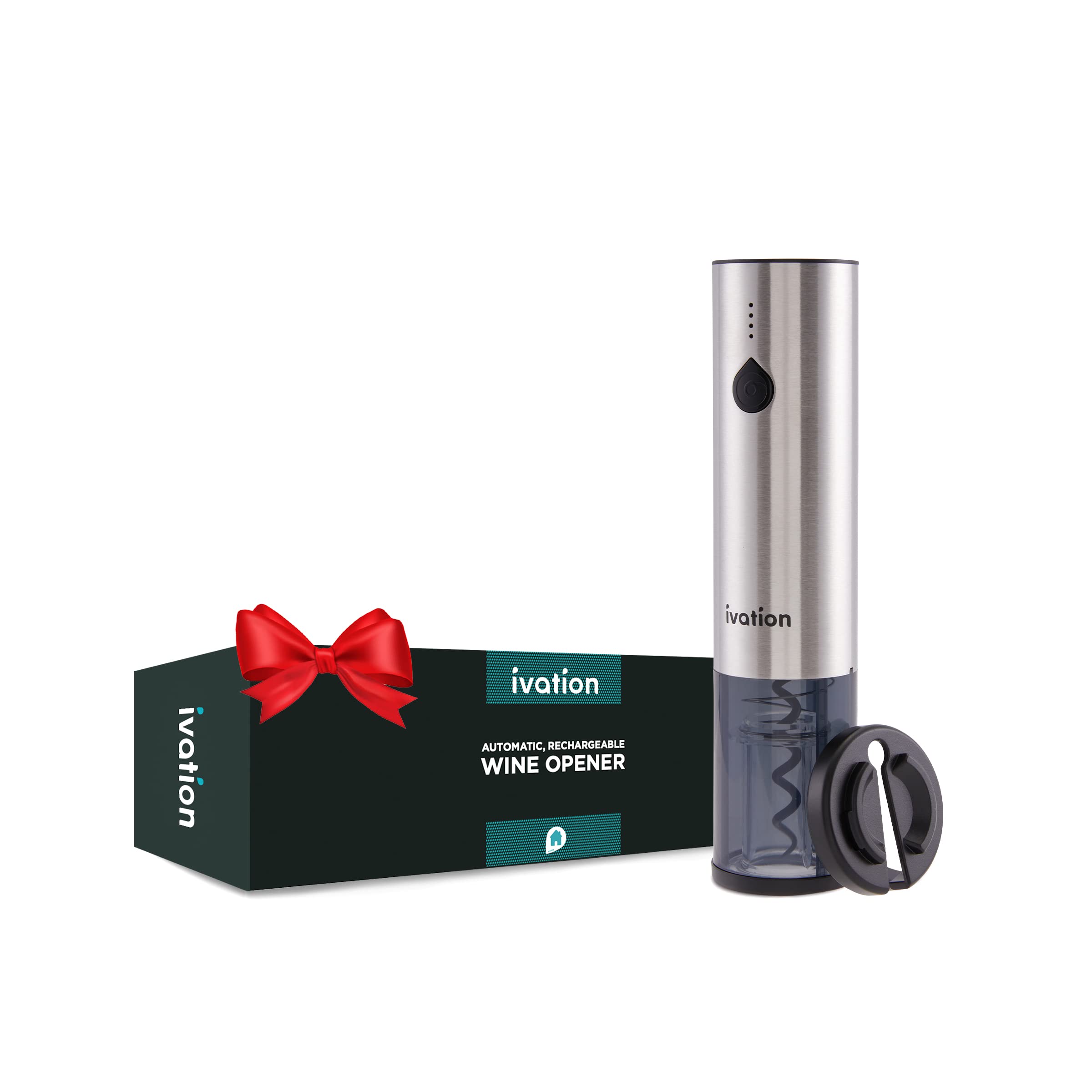 ivation
ivation
ivation
AUTOMATIC, RECHARGEABLE WINE OPENER