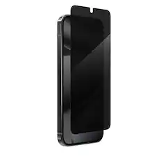 Front. ZAGG - Glass Elite Tempered Glass Screen Protector with 2-Way Privacy Filter for Google Pixel 10 Pro XL - Clear.