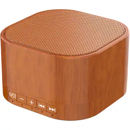 Front. Dazzed Corner - White Noise Machine plug-in Sound Machine,Sleep Therapy for Baby - Wood.
