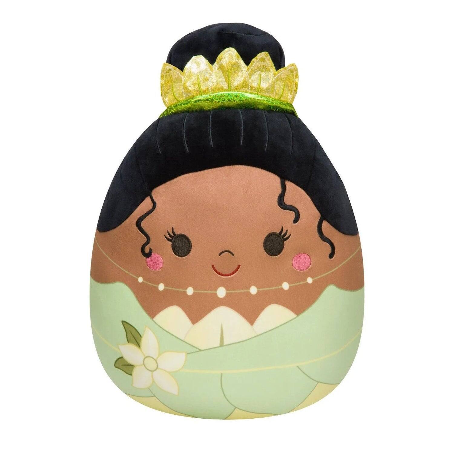 Front. Jazwares - Squishmallows Disney Princess Tiana - 8" Plush.