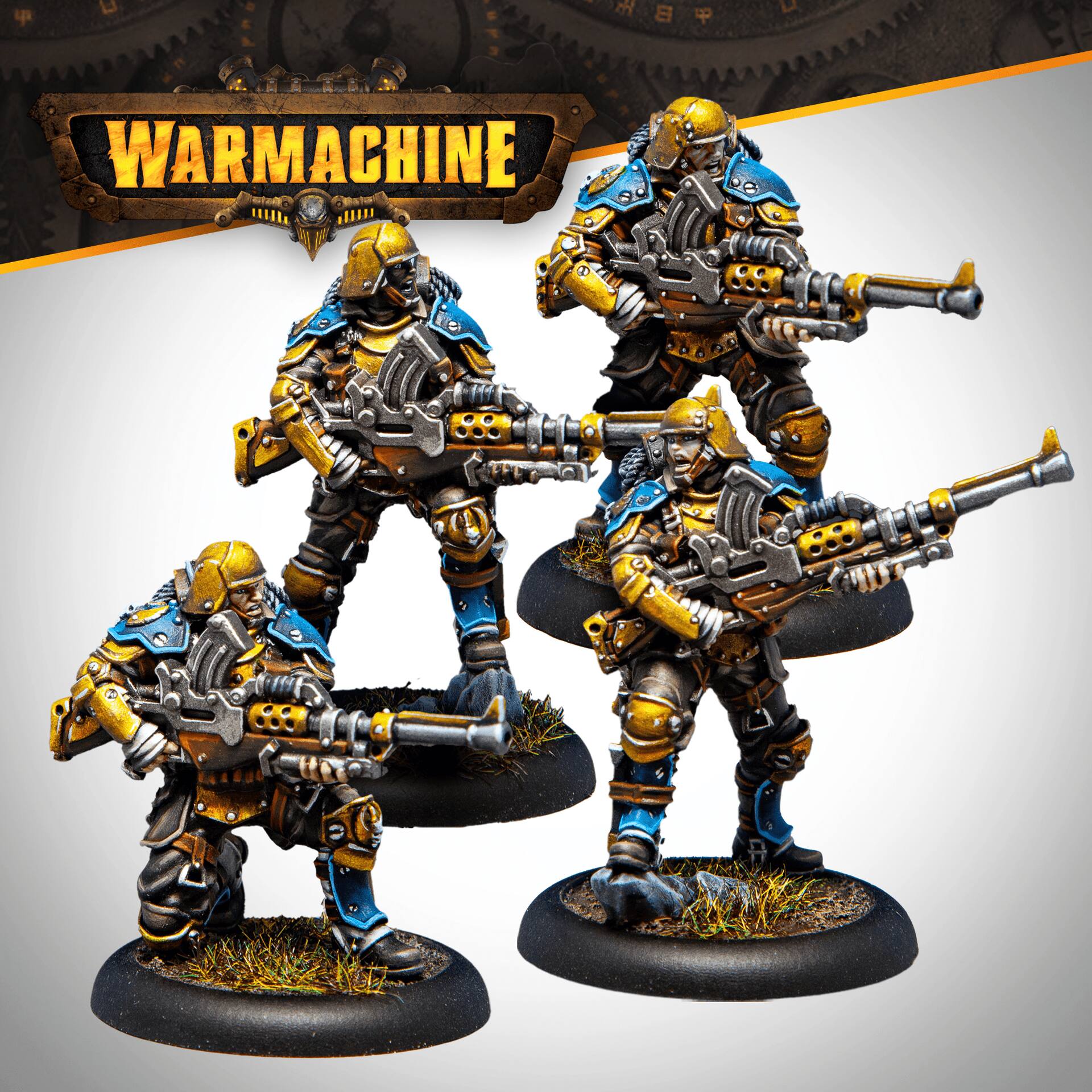 Alt View 7. Steamforged - Warmachine: Cygnar - Gravediggers Core Expansion.