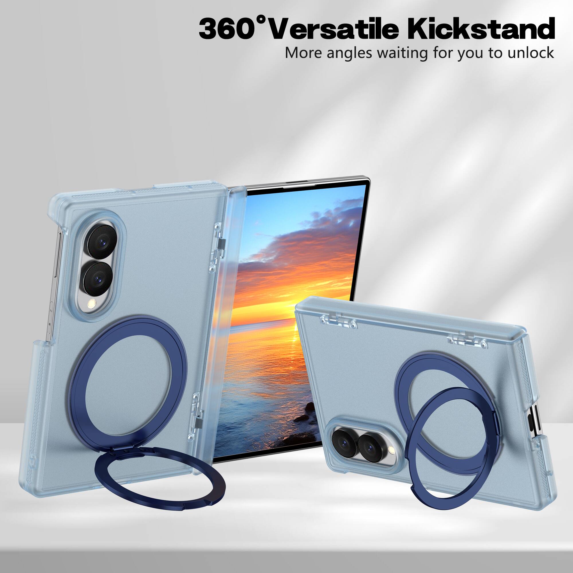 360° Versatile Kickstand  
More angles waiting for you to unlock