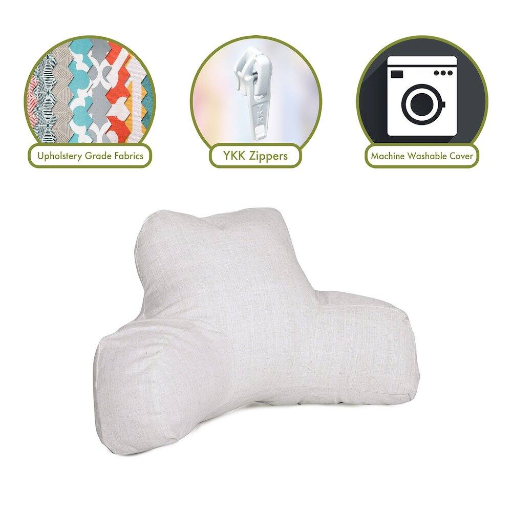 - Upholstery Grade Fabrics
- YKK Zippers
- Machine Washable Cover