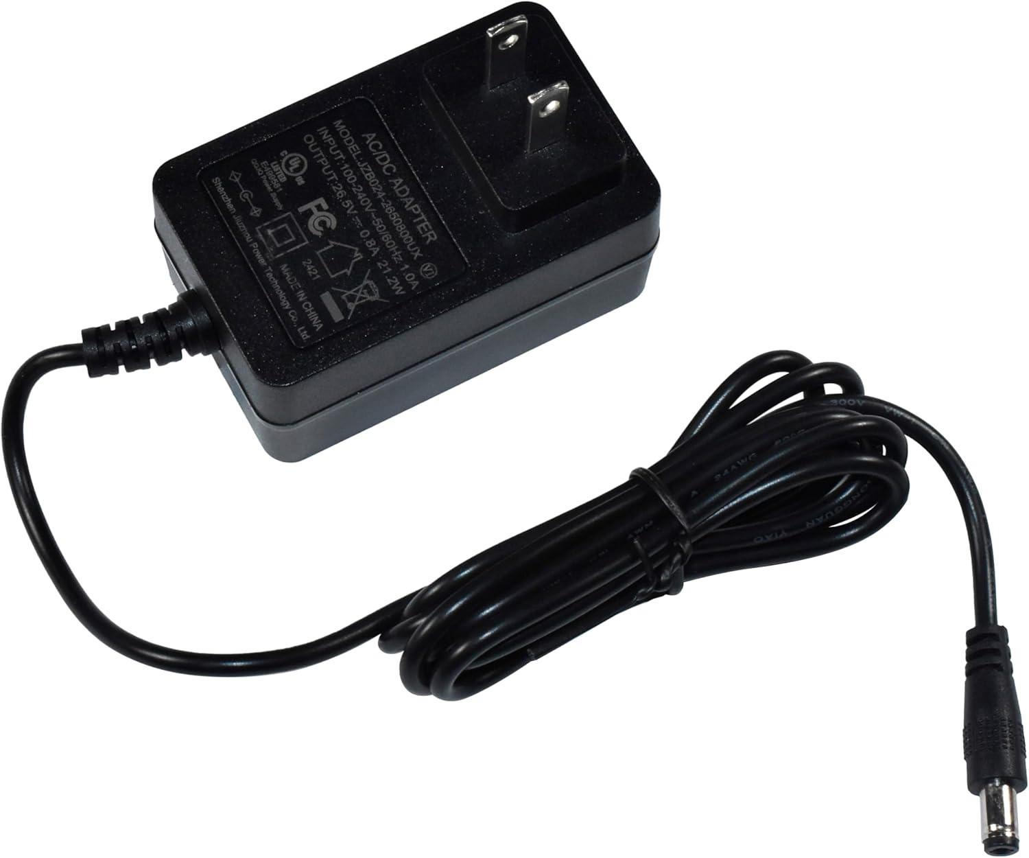 AC/DC Shenzhen i oro E409SO1 Sply LTED OUTPUT-26.26 Xho09-0-0OW FC 5V ADAPTER Juznou 4-2650800UX 0 Fower 0.BA 60Hz 2421 21 - L Technology MADE .2W AO. E Co. CHINA E S00%