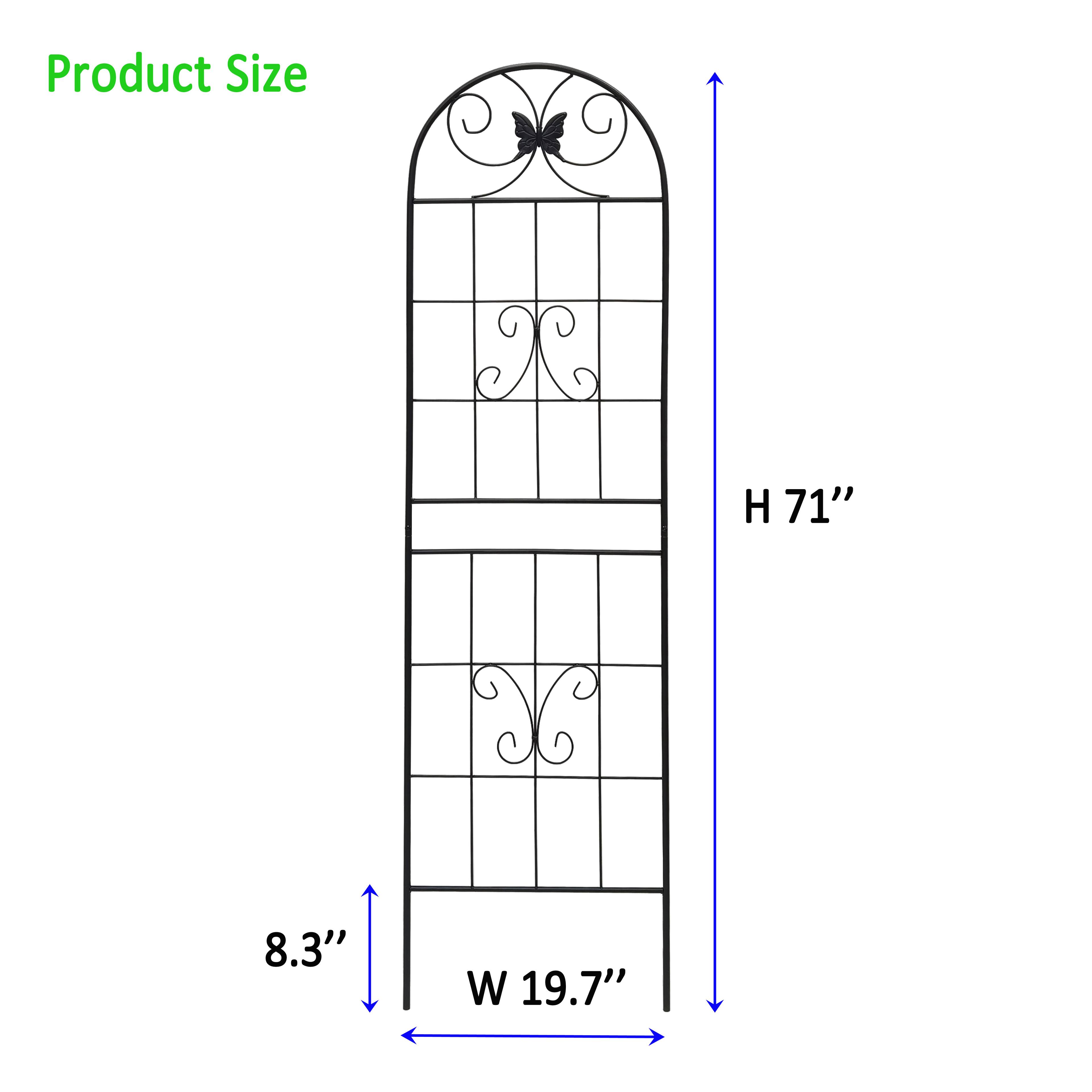Product Size  
H 71"  
W 19.7"  
8.3"
