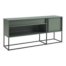 Furniture of America - Yazda TV Stand Fits TV's up to 65 in. with LED Lights - Green