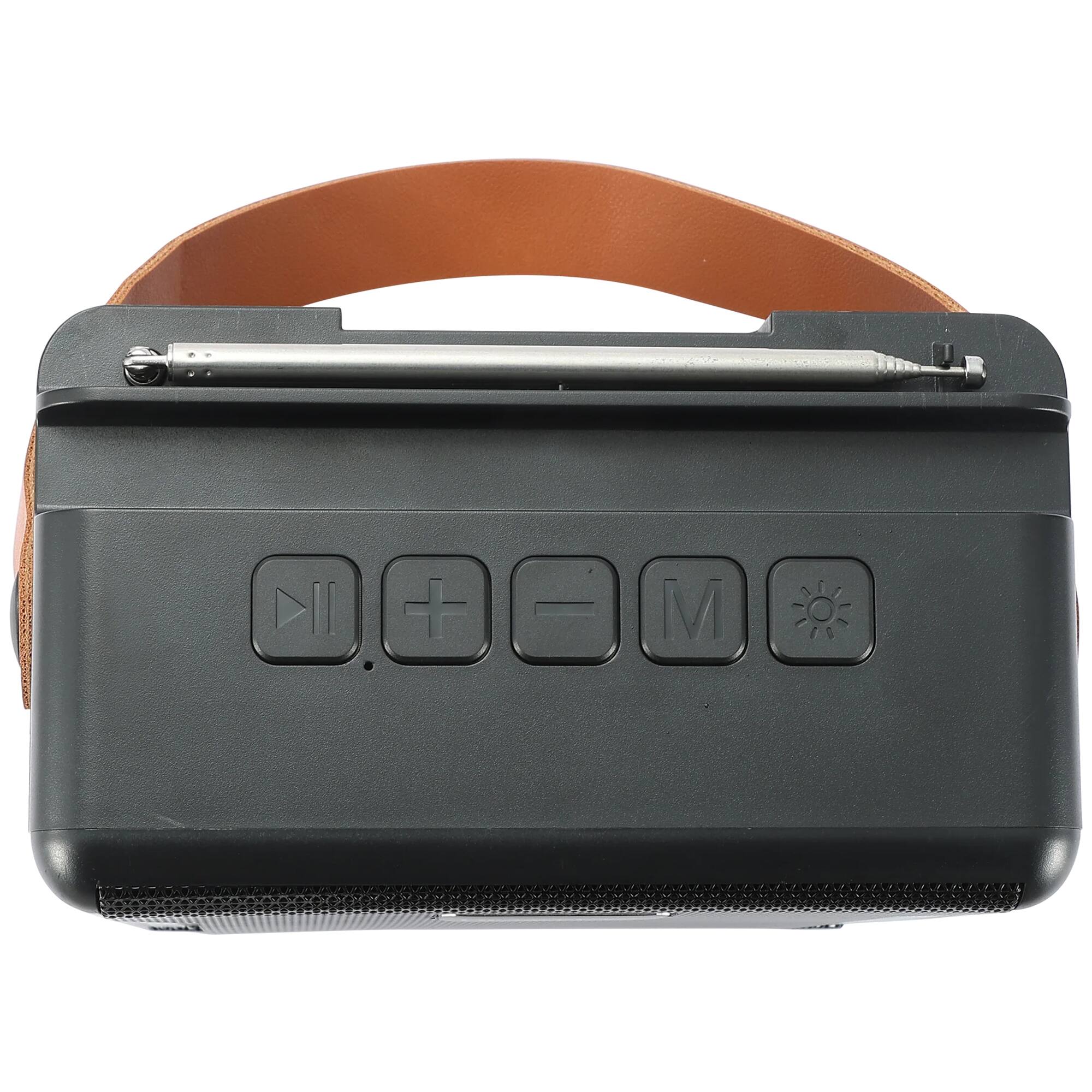 Alt View 5. Max Power - Max Power Solar Beat Bluetooth Speaker with Solar Charging and Type C Charging.