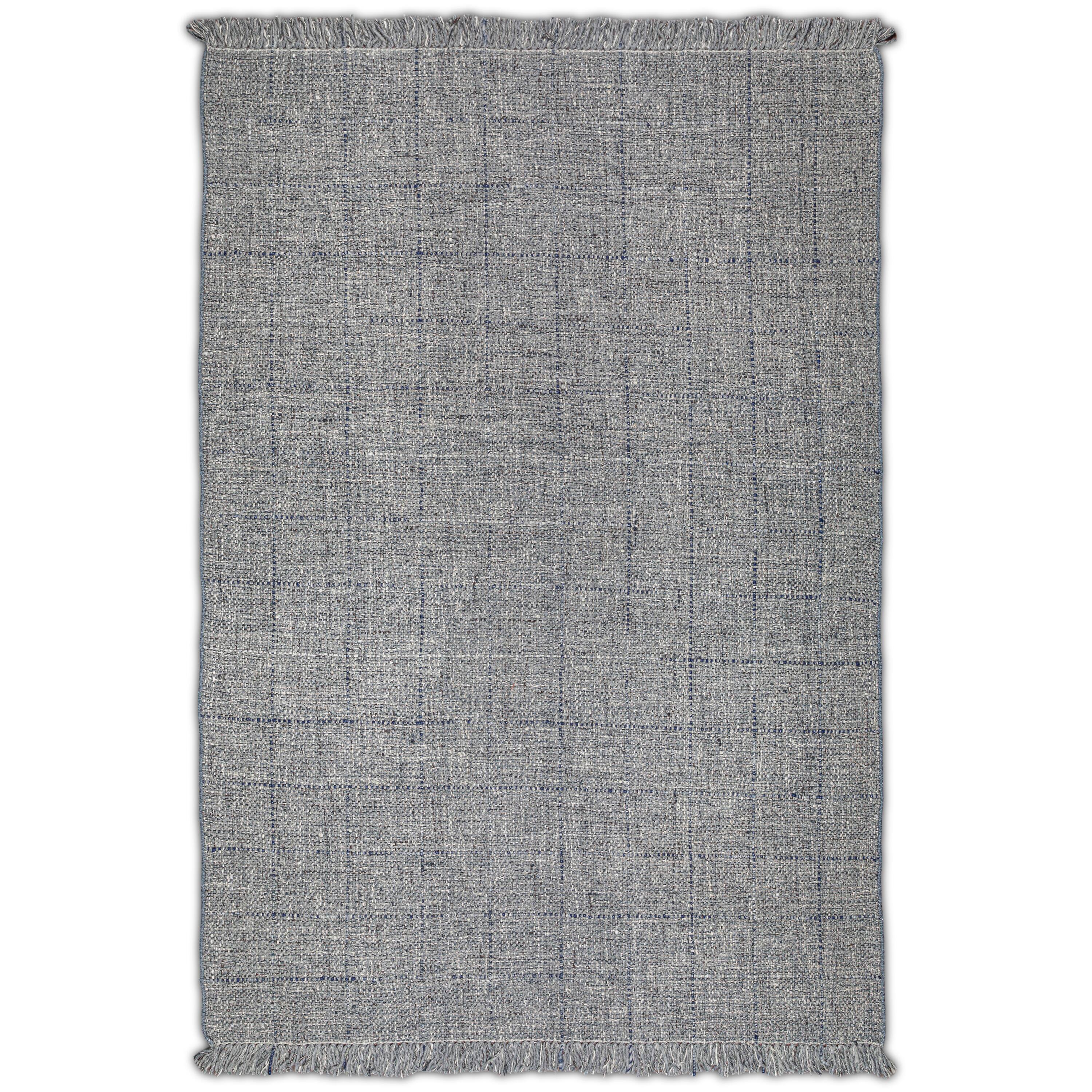 Left. Simpli Home - Tenney 6 x 9 Area Rug - Grey,Blue.