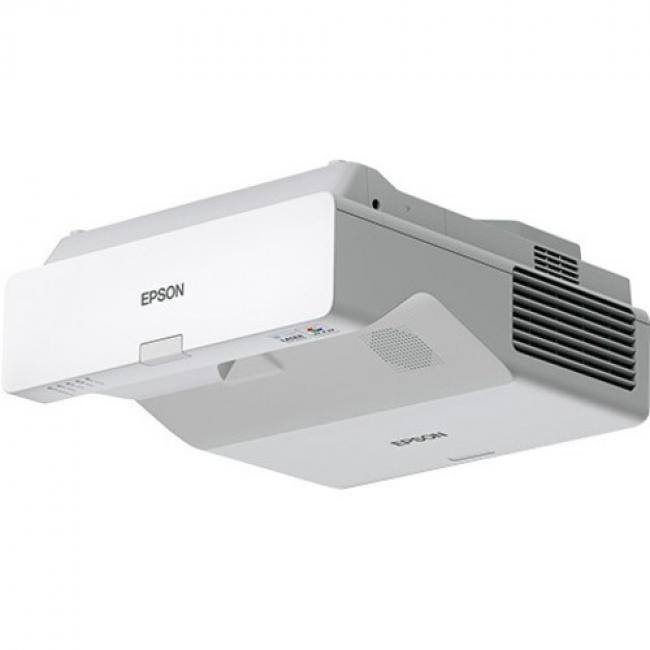 Epson Lcd Rear Epson BrightLink 760Wi Ultra Short Throw 3LCD Projector 16:10 Wall ...