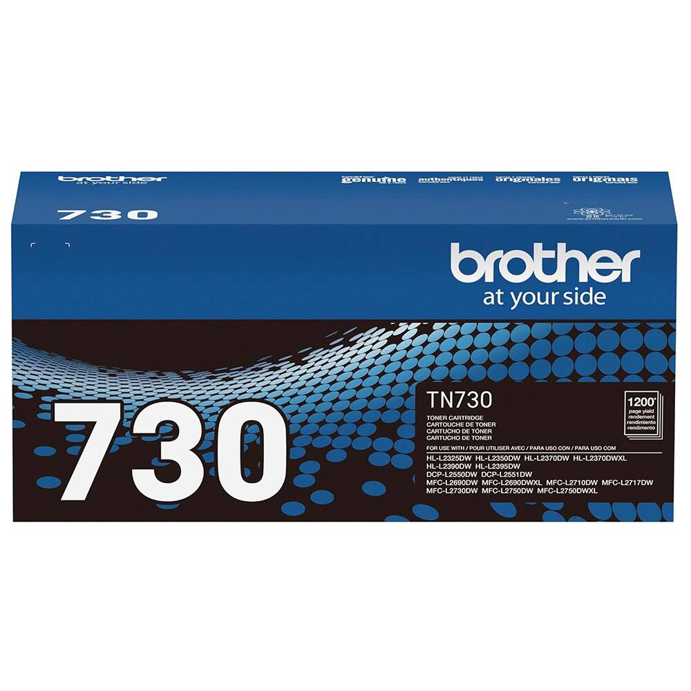 brother Denumo thorroaum SPDa 730 brother at your side 730 TN730 1200 - yeld TONER LARTEA - DE DOER rendesento CARTOLCHE - CARTUCHO DE IONER CARTUCHO DE TORER FOR LE WITH POUR UTIISER AVEC PARA USO C PARA uSo COM WOESESJ-JH HL-L2350DW HL-L2370DW HIL-L2370DWXL HL-L2390DW HL-L2395DW DCP-L2550DW DCP-L2551DV MFC-L2690DW MFG-L2690DWXL MFG-LZ710DW MFG-L2717DW MFC-L27300W MFC-L2750DW MIFC-L27500WXL